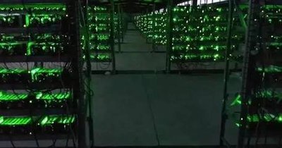 Modern mining farm utilizing ASICs
